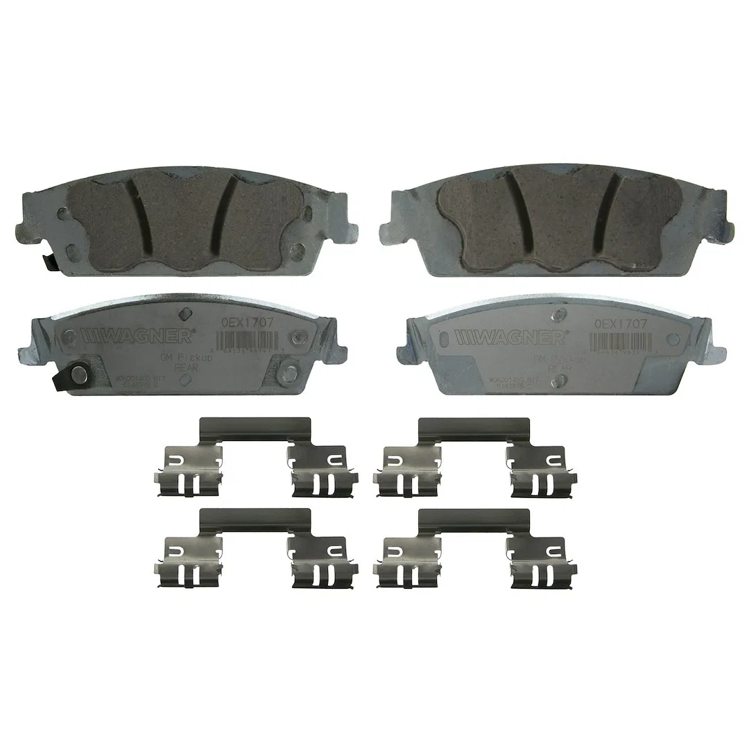 OEX1707 – WAGNER BRAKE Brake Pad, OE Replacement Premium Low-Copper Ceramic